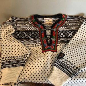 Dale of Norway Wool Ski Sweater